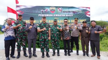 Sinergi Pemerintah dan TNI Wujudkan Jembatan Bailey untuk Masyarakat Hutagalung Siwaluompu