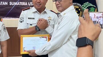 Lapas Sibolga Terima Penghargaan Atas Penilaian Maladministrasi Pelayanan Publik Tahun 2025 Ombudsman RI